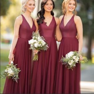 Sorella Vita Bridesmaid dress - vintage merlot